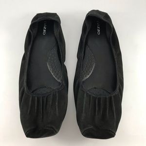 Pazzo Ballerina Black Flats Like New